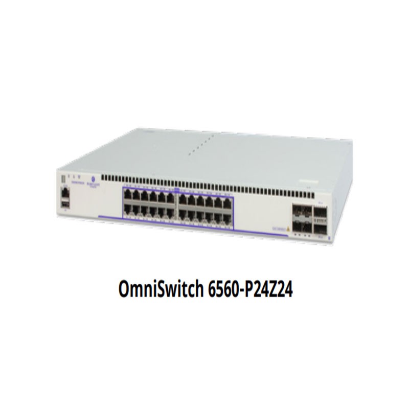 Alcatel-Lucent OmniSwitch 6560 Bộ chuyển mạch Ethernet LAN Alcatel Lucent OmniSwitch 6560-P24Z24