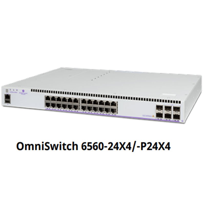 Alcatel-Lucent OmniSwitch 6560 Bộ chuyển mạch Ethernet LAN Alcatel Lucent OmniSwitch 6560-24X4/-P24X4