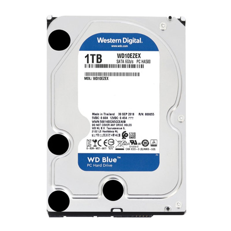 Ổ cứng HDD WD Blue 1TB WD10EZEX Western Digital WD10EZEX