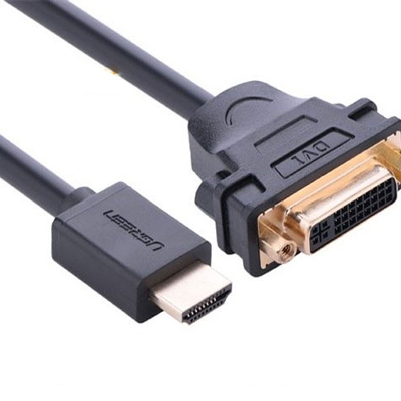 Cáp chuyển đổi HDMI to DVI 24+5 Ugreen 20136 chính hãng Ugreen 20136