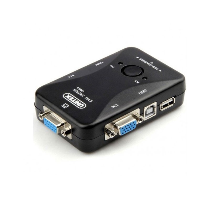 Bộ chia Data KVM USB 2-1 Unitek U8709 Unitek tnm2940