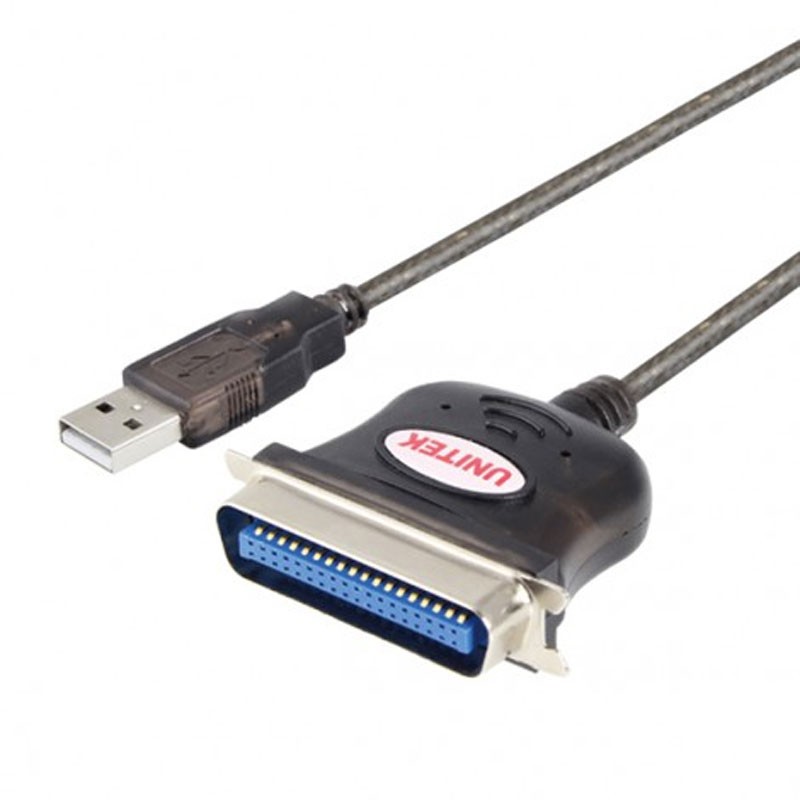 Cáp USB 2.0 -> Parallel LPT Unitek (Y-120) Unitek tnm0389