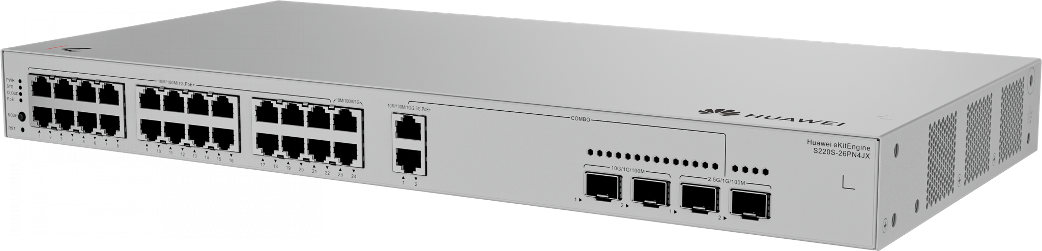 Thiết bị chuyển mạch Switch Huawei S220S-26PN4JX