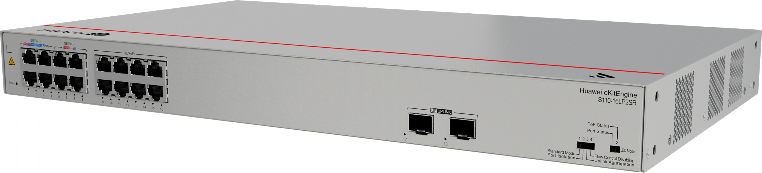 Thiết bị chuyển mạch Switch Huawei S110-16LP2SR