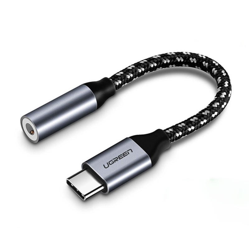 Cáp chuyển đổi USB type-C to 3.5mm chính hãng Ugreen 30632 cao cấp Ugreen 30632
