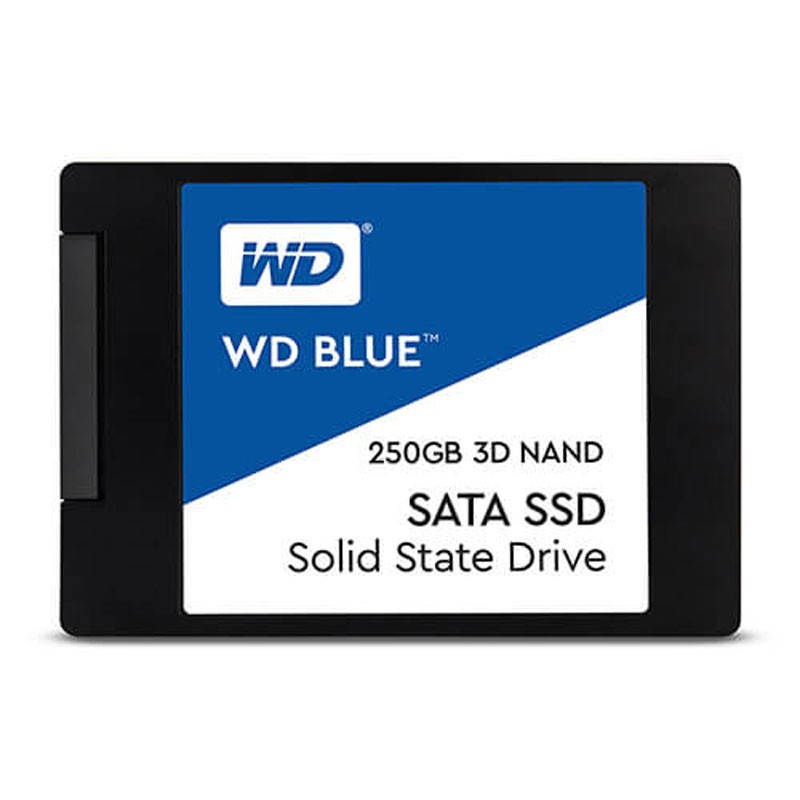 Ổ cứng SSD WD Blue 3D NAND 250GB Sata 2.5 Western Digital WDS250G3B0A