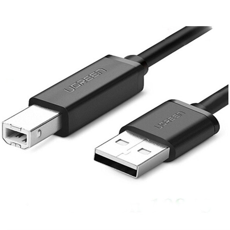 Cáp máy in USB 2.0 dài 1,5m Ugreen 10845 cao cấp Ugreen 10845