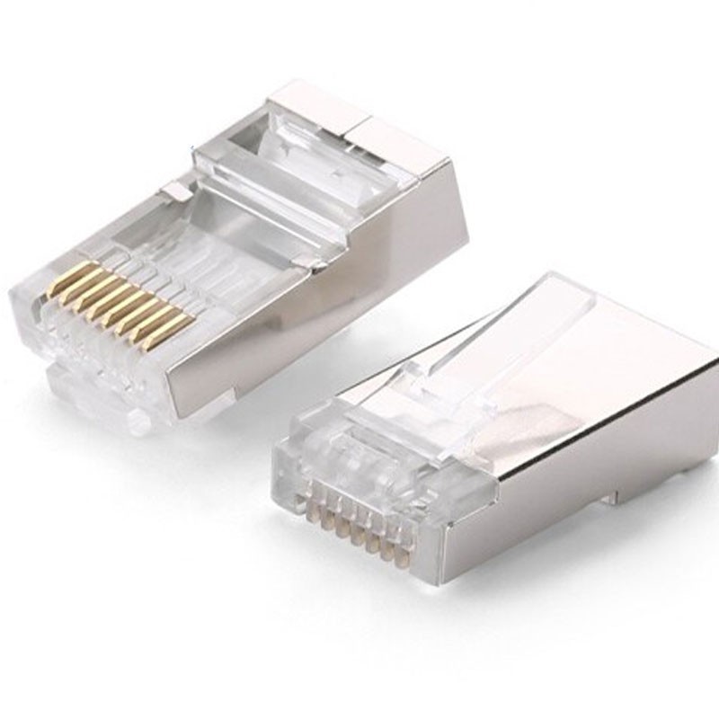 Hạt mạng RJ45 cat 6 bọc nhôm 10c/túi chính hãng Ugreen cao cấp Ugreen 20333