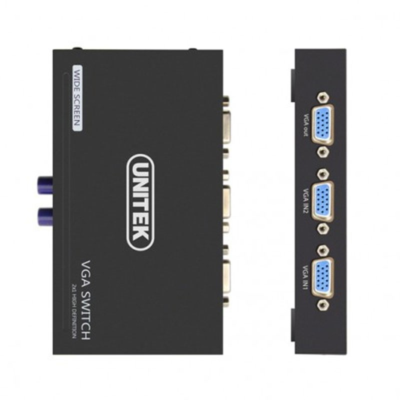 SWITCH VGA 2-1 UNITEK U8704 Unitek tnd8822